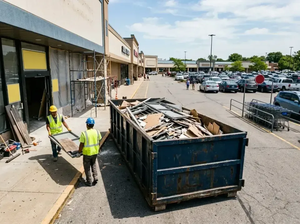 retail-store-renovation-debris-003 — frequently asked questions, Roll-off Dumpster Rentals in Combine, TX